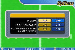 Backyard Football 2006 back cover for GameBoy Advance